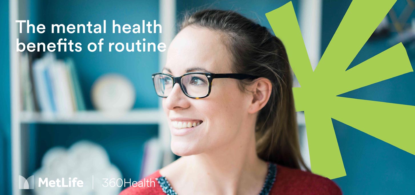 The mental health benefits of routine