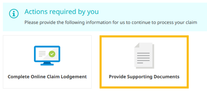 Provide supporting documents interactive link state 
